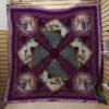 Purple Sewing Quilt Blanket  Quilt